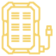 solar gadgets icon yellow